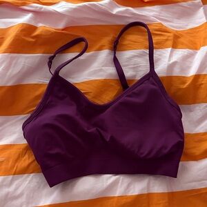 Athleta Deep Purple Bralette